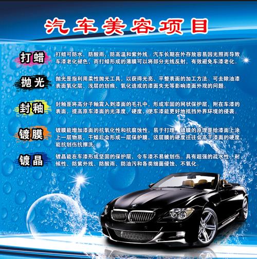 汽車美容項(xiàng)目展板平面廣告素材免費(fèi)下載(圖片編號(hào):5408447)-六圖網(wǎng)